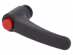 Lever | adjustable | Thread len: 20mm | Lever length: 95mm | -30&divide;130&deg;C