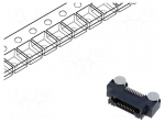 Connector: PCB to PCB | socket | female | PIN: 20 | ERF8 | horizontal