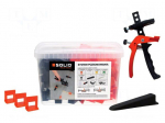 The tile leveling system | 1mm