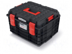 Chest | tool case | black | polymer | C BLOCK PRO | 450x380x290mm | 25kg
