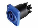 NEUTRIK - POWERCON 3-PIN MOUNTING, BLUE, ENERGIZED / POWER INPUT