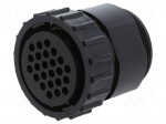 Connector: circular | socket,plug | female | PIN: 24 | crimped | 600V