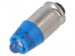 LED lamp | blue | 28VDC | 28VAC | No.of diodes: 1
