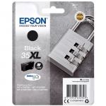 Cartridge Epson Padlock Singlepack Black 35XL DURABrite Ultra Ink
