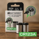 Rechargeable Lithium-Ion Battery Liibattaries LIB510811 750mAh 3V (cylindrical cell)