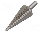 Drill bit | step,conical,multistep | &Oslash;: 6&divide;30mm