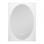 LED mirror with heating function VERONA, 50 x 70 cm, 2700-6500K, 12W, 1386Lm, IP44