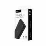 10 000 mAh laadija-aku (akupank): 2x USB-A: USB-C: mikro-USB: LED-indikaator: 206g
