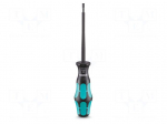 Screwdriver: insulated | slot | 4x0.8mm | Blade length: 100mm