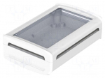 Enclosure: desktop | BoVersa | X: 80mm | Y: 125mm | Z: 42mm | white