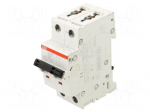 Circuit breaker | 400VAC | 400VDC | Inom: 16A | Poles: 2 | Charact: C