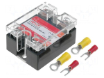 Relay: solid state | Ucntrl: 4&divide;16VDC | 25A | 24&divide;280VAC | SSR-R | 1-phase