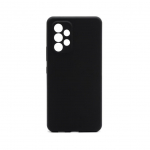 Back panel cover Connect Samsung Galaxy A53 Premium Quality Soft Touch Silicone Case Black