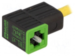 Valve connector | plug | Type: CI | PIN: 4 | 9.4mm | 4A | female | 24VDC