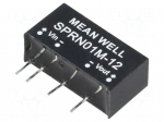 Converter: DC/DC | 1W | Uin: 11.4&divide;13.2V | 12VDC | Iout: 0&divide;84mA | SIP6