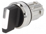 Switch: rotary | Stabl.pos: 2 | 22mm | white | IP67 | Pos: 2 | &Oslash;22mm