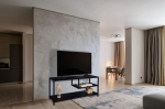 Mirrors&More Theresa TV plaukts 120 x 50 cm melns 2830102 4251820313740