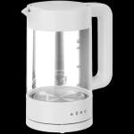 Electric Kettle, white, 220-240V, 1850-2200W, 1.7L, Keep warm 30 min, 40,60,80,90,100, console in Handle