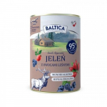 BALTICA Smaki region&oacute;w Deer with forest fruits - wet dog food - 400g