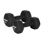 Spordiks ja aktiivseks puhkuseks // Spordikaubad ja varustus // Hantelki żeliwne neoprenowe HEX 2x10kg, REBEL ACTIVE
