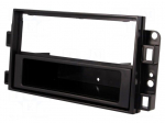 Radio mounting frame | Chevrolet | 2 ISO | black