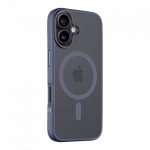 Tactical MagForce Hyperstealth Cover for iPhone 16 / Deep Blue