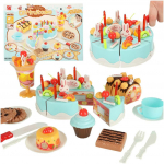 RoGer Toy Birthday Cake Cutting Set 75pcs