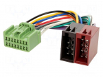 Connector | radio,ISO | Volvo | PIN: 16