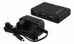 HDMI Splitter DELTACO 1xHDMI in, 4xHDMI out, 6.75 Gbit/s, 1920x1080 in 60Hz, black HDMI-7051