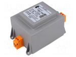 Transformer: mains | 100VA | 230VAC | 230V | Leads: terminal block