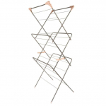 Beldray LA072498GRYNFEU7 Elegant 3-Tier Clothes Airer, Graphite Grey