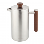 Kohvimasinad ja kohv // Kohvimasinad // Zaparzacz, french press, 1l, podw&oacute;jne ścianki, drewniany uchwyt