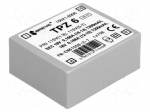 Transformer: mains | 6VA | 115/230VAC | 18V | 18V | Mounting: PCB | IP00
