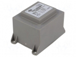 Transformer: encapsulated | 55VA | 230VAC | 12V | 4.58A | Mounting: PCB