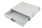 Digitus Lockable drawer for 482.6 mm (19") network and server cabinets, 2U