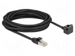 Extender Ethernet | F/UTP | Cat 6 | 5m | PVC | black | 26AWG | screw
