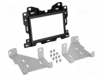 Radio frame | Mercedes | 2 DIN | black