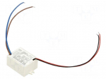 Power supply: switching | LED | 6W | 13&divide;21VDC | 350mA | 220&divide;240VAC | IP20