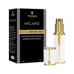Travalo Milano REF U 5 ml White & Gold