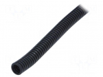 Protective tube | Size: 48 | polyamide 12 | black | L: 30m | PIS | UL94V-0