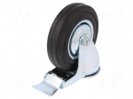 Transport wheel | &Oslash;: 125mm | W: 25mm | H: 152mm | 100kg | Mat: rubber