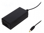 Power supply: switched-mode | 12VDC | 4.17A | Out: 5,5/2,1 | 50W
