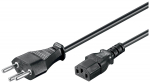 goobay - kabel zasilający do sieci szwajcarskiej - 2m