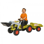 BIG Claas Celtis Loader Pedal Tractor with Trailer, 800056553