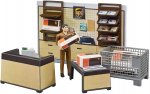 BRUDER bworld UPS parcel shop - 62250