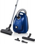 Siemens iQ300 VSC3320, canister vacuum cleaner (blue/black)