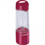 Nutribullet Portable Blender NBP003MA (magenta, battery-operated, 0.475 liters)