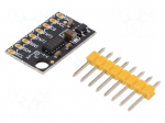 Sensor: accelerometer | 3.3&divide;6VDC | I2C,SPI | ADXL345 | &plusmn;2,&plusmn;4,&plusmn;8,&plusmn;16g