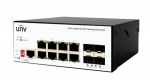 ISW5000-8GT4GP-POE-IN ~ Industriāls pārvaldams PoE switch komutators 8GE(PoE)+4GE (SFP) 120W