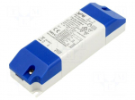 Power supply: switching | 45W | 30&divide;42VDC | 700mA&divide;1.1A | IP20 | -25&divide;50&deg;C